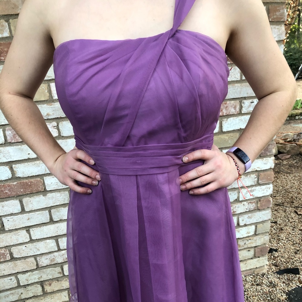 NWT David’s Bridal wisteria short bridesmaid dress
